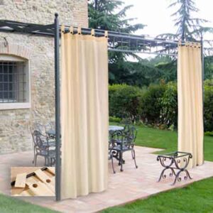 TENDA DA SOLE PER GAZEBO 160x270 CM ECRU'